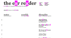 Desktop Screenshot of earreader.nl