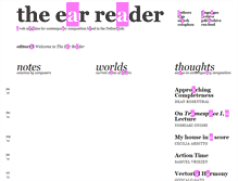 Tablet Screenshot of earreader.nl
